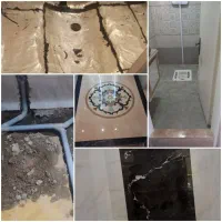 کاشی کاری کاشیکارنماکاری رفع نم نشت یابی