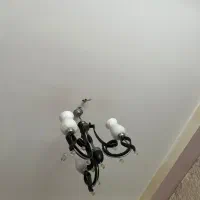 لوستر چوبی و فلزی