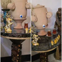 میز غذاخوری ۴ نفره و میز خاطره جنگلی در حد نو|میز و صندلی غذاخوری|فردوسیه, |دیوار