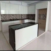 کابینت آشپزخانه MDF و هایگلاس پیش ساخته//ارینبG45|مصالح و تجهیزات ساختمان|الشتر, |دیوار