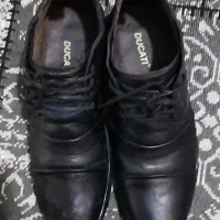 یک جفت کفش چرم مردانه|کیف، کفش، کمربند|گرگان, |دیوار