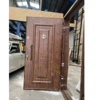 درب زدسرقت سه قاب فلزo68 در ضدسرقت آپارتمان زددیلم|مصالح و تجهیزات ساختمان|کرج, خرمدشت|دیوار