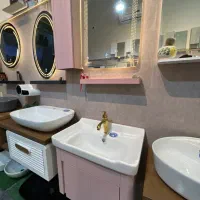 ست کامل روشویی پاستیلی(کارخانه)آتا کابین60.40