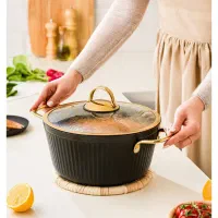 قابلمه تک گرانیتی سایز 20 آلما برند KZP