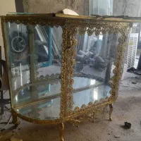 خرید و فروش وسایل برنزی اینه شمعدان ویترین