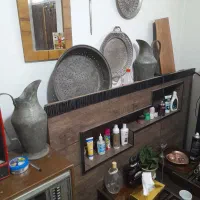 فروش ظروف مسی قدیمی تمیز|کلکسیون اشیاء عتیقه|بابل, |دیوار