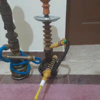 فروش 2 عدد قلیون چوب یکی تنه گردو یکی تنه معمولی|صنایع دستی و سایر لوازم تزئینی|تهران, جنت‌آباد مرکزی|دیوار