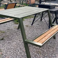 میز و نیمکت باغی|صندلی و نیمکت|باسمنج, |دیوار