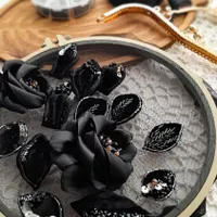 آماده سازی گل روبانی برای کت و لباس مجلسی|گل مصنوعی|بندر انزلی, معلم|دیوار