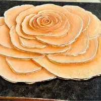 تابلو اثر هنری گل برجسته