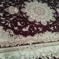 فرش 12متری قرمز لاکی