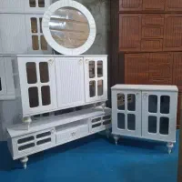 آینه کنسول جاکفشی میز تلویزیون مدل (پنجره ای)