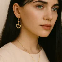 طلای محیا گوشواره 15%