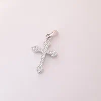 پلاک نقره نو آکبندمردانه وزنانه صلیب ساخت ایتالیا