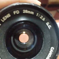 لنز آنالوگ کنون Fd 28mm|دوربین عکاسی و فیلمبرداری|ساری, |دیوار