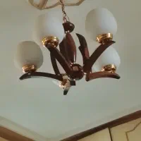 لوستر. اتاق خواب پذیرایی