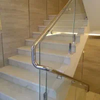 نرده شیشه ای. شیشه سکوریت.شیشه بالکنی. پارتیشن