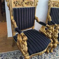 مبلمان استیل 7نفره با نهارخوری 6نفره چوب کار دست|مبلمان خانگی و میز عسلی|تهران, شادمان|دیوار