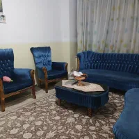 مبلمان ۷ نفره|مبلمان خانگی و میز عسلی|شاهین‌شهر, طالقانی|دیوار