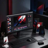 رنگ آرا، طراحی گرافیک و تبلیغات آنلاین