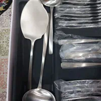 سرویس ۳۳ پارچه قاشق و چنگال ناب استیل آکبند|ظروف سرو و پذیرایی|قرچک, زیبا شهر|دیوار