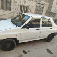 پراید بی رنگ شاستی سالم موتور سالم شاستی|خودرو سواری و وانت|گالیکش, |دیوار