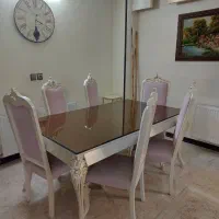 مبلمان  همراه بامیز ناهارخوری عروس ،جهیزیه|مبلمان خانگی و میز عسلی|شاهین‌شهر, مخابرات (شهید بهشتی)|دیوار