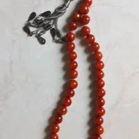 تسبح کهربا  المانی رگه دار  بودار|کلکسیون اشیاء عتیقه|اسلام‌شهر, شهرک مهدیه|دیوار