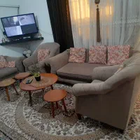 مبل  هفت  نفره  باگلمیز وکوسن  6500