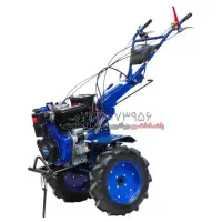 کار با تیلر ۱۰ اسب