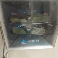 عینک ۳بعدی باطری خور