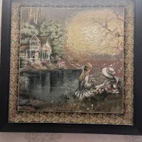 تابلو پارچه ترک