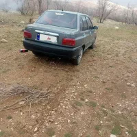 پراید ۹۰ درجه۱ معاوضه با وانت و پژو هم دارم