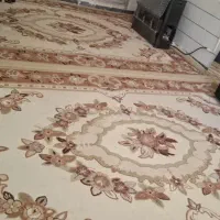 دوعدد گلیم فرش گلبرجسته ۹متری، قیمت توافقی