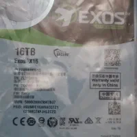 هارد ۱۶ ترابایت Seagate Exos X16 ساتا پلمپ