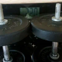 یک جفت دمبل ۱۰ کیلویی|تجهیزات ورزشی|شاهین‌شهر, خانه کارگر|دیوار