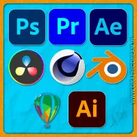 آموزش پریمیر فتوشاپ افترافکت داوینچی ریزالو تدوین