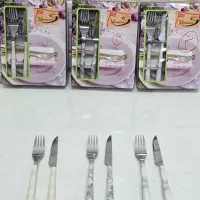 چاقو چنگال کارد و چنگال مینیاتور استیل ضد زنگ