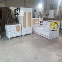 سرویس تخت ،2منظوره/ کودک حصیری**فرامید