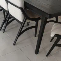 میز و صندلی ناهار خوری همراه مبلمان 7نفره|میز و صندلی غذاخوری|تهران, شهرک آزمایش|دیوار