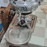 سماور دو کاره گازی تمیز و سالم|سماور، چای‌ساز، قهوه‌ساز|مشهد, عسگریه|دیوار