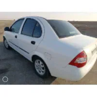تیبا یک مدل 99سفید بی رنگ و‌خش وخط