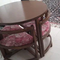 میز نهار خوری چهارنفره کم جا