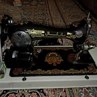 چرخ خیاطی مارشال. دو شیرنشان. برقی