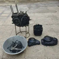 انجین ( گیربکس ) و قطعات موتور اپاچی 150