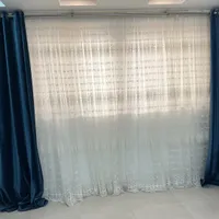 پرده با میله پرده|پرده، رانر، رومیزی|ساری, |دیوار