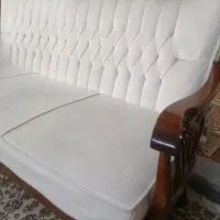 مبل هفت نفره استیل چوب راش بدون ی لکه خط