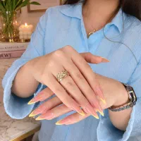کاشت ناخن (۵۰۰)+لاکژل رایگان
