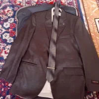 کت شلوار دامادی سایز ۴۶ جنس نخی