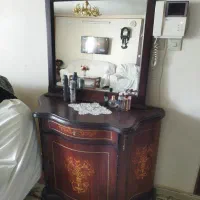اینه دراور کنسول بوفه میز مبلی ۵ تکه میز تلفن|بوفه، ویترین، کنسول|مشهد, وکیل‌آباد|دیوار